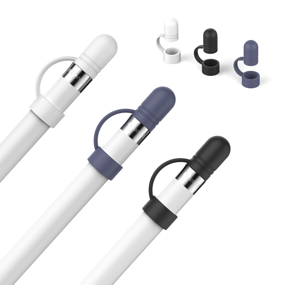 AHASTYLE PT110 3Pcs for Apple Pencil (1st Generation) Charging Cable Adapter Tether Stylus Pen Anti-lost Silicone Cap Cover AHASTYLE PT110 3Pcs for Apple Pencil (1st Generation) Charging Cable Adapter Tether Stylus Pen Anti-lost Silicone Cap Cover